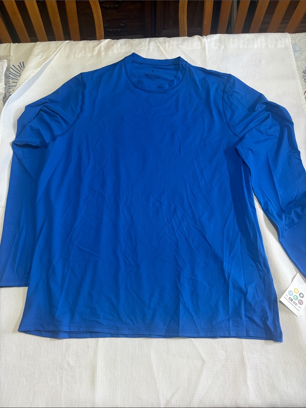 NWT RITZ CARLTON MENS LONG SLEEVE PERFORMANCE SHIRT